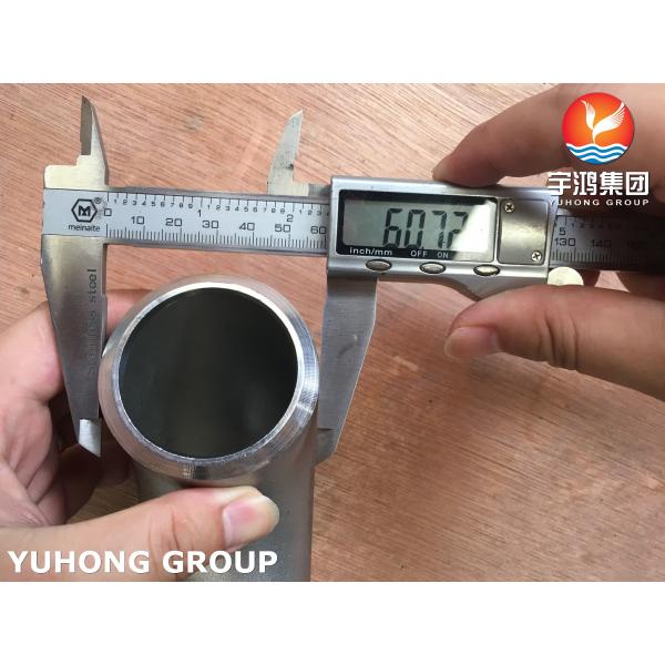 ASTM B366 AL6XN NO8367 Nickel Alloy Butt Weld Fitting 90Deg Elbow
