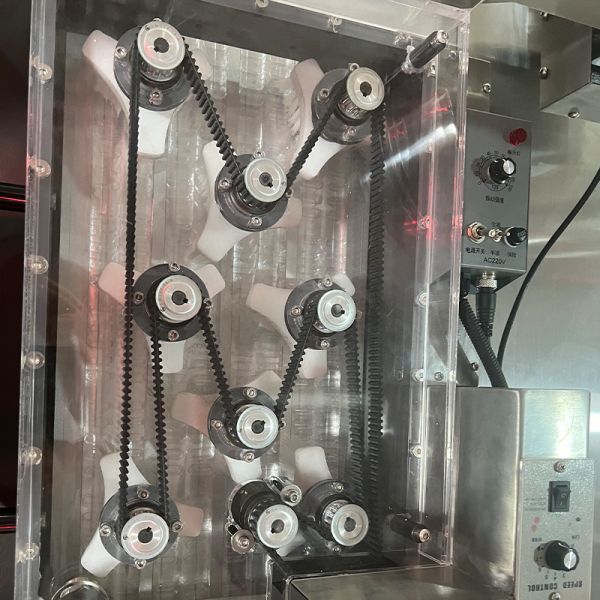 Encoder Controlled BlisTop-270 Blister Packaging Machine Servo Towing Flat Plate Alu-Alu Packing Sealing Line
