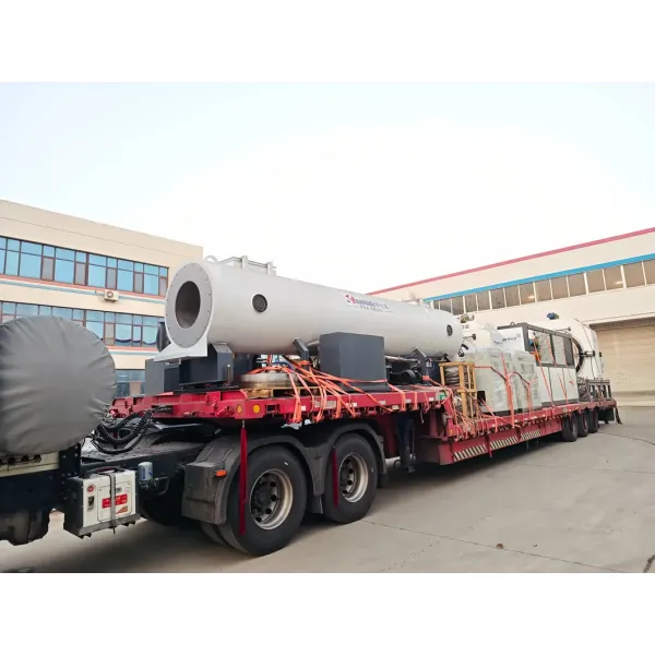Automatic Large-Diameter Pre-Insulated Pipe Production Line with Vacuum Calibration and Single-Screw Extruder