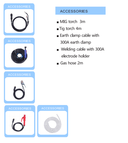 Portable Smart Multi-function 4IN1 DCMMA ACDC TIG MIG Welding Machine Gas Welding Machine