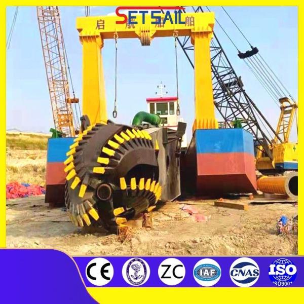 US Customized Siemens PLC Diesel Engine Power Cutter Suction Dredging Sand Equipment