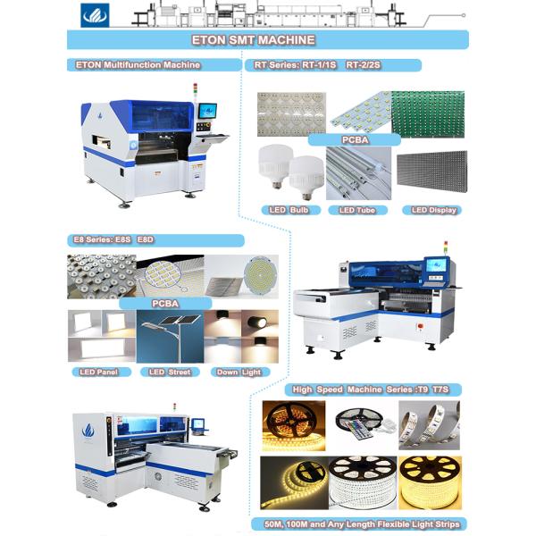 ETON High technology fast speed pcb led bulb production line pcb making machine