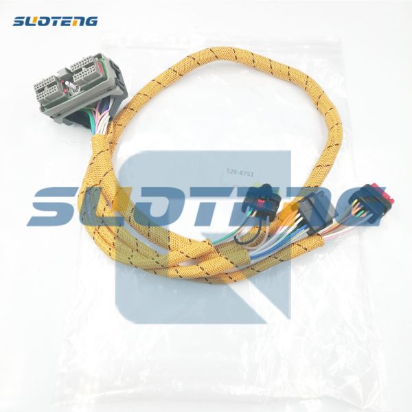 529-8752 Wiring Harness for Engine C7.1 - Front View