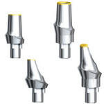 click to enlarge Nobel Biocare Replace® Titanium Ti-Base Abutment Compatible NP 3.5mm/ RP 4.3mm/ WP 5.0mm/ SW 6.0mm