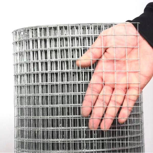 Electro Galvanized Welded Wire Mesh 0.90mm Diameter Prefabricated Grid Wire Mesh