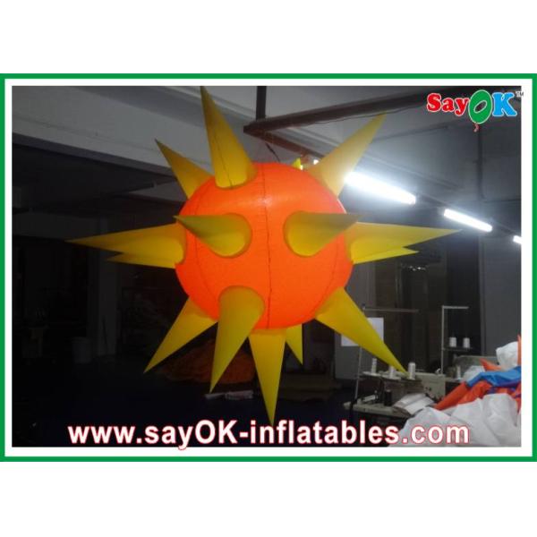 Multi-color Inflatable Lighting Decoration With Fire-proof Nylon Cloth