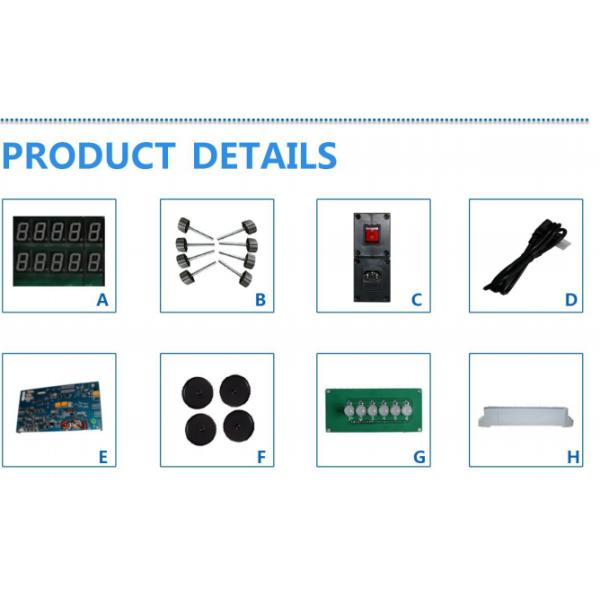 100 Sensitivity Level Door Frame Metal Detector Easy Assembly