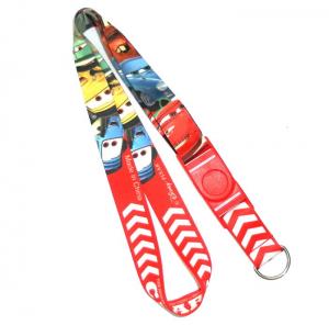Quality Fashion Red Dye Sublimation Lanyards , Disney World Lanyard 2.0 cm Wide for sale