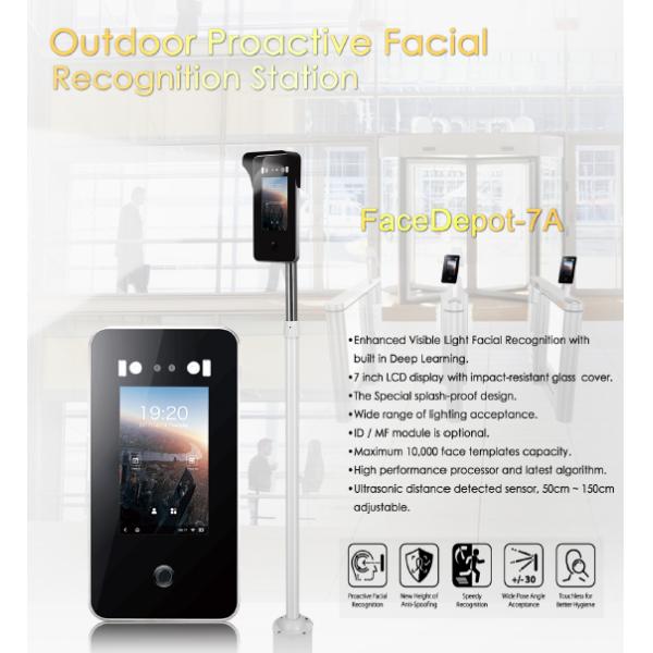 0.5m TCP/IP Cloud Based Biometric Face Reader Attendance System