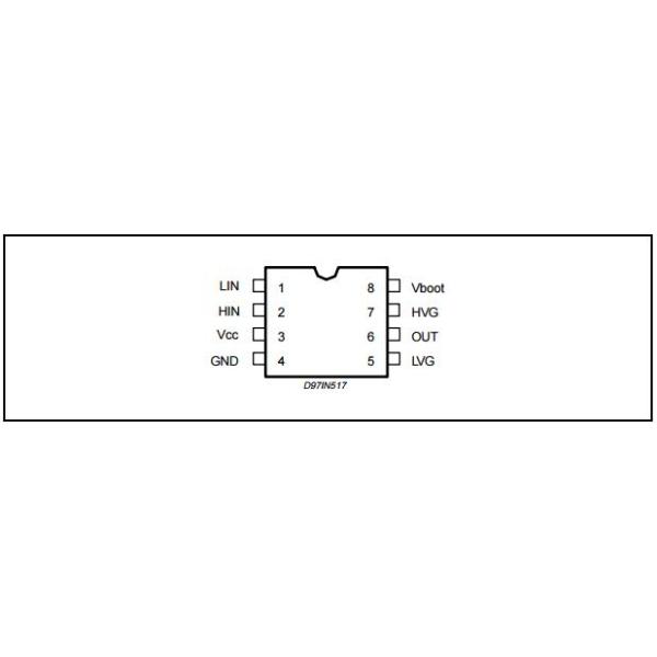 L6385D electronic integrated circuit Integrated Circuit Chip HIGH-VOLTAGE HIGH AND LOW SIDE DRIVER