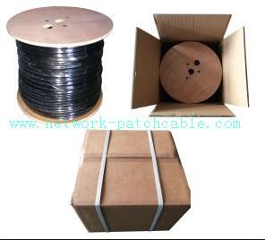 Solid Bare Copper Cable Cat6 FTP Ethernet Cable 0.58mm 300 m/roll