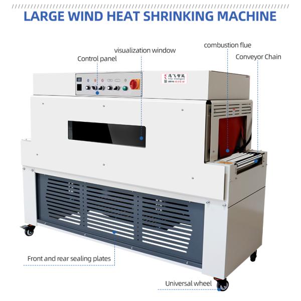 Easy to Operate Automatic Side Sealing Shrink Packaging Machine with Heat Shrink Film