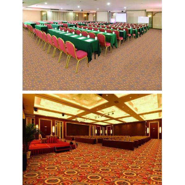3d colorful flat wave printed nylon classroom carpet