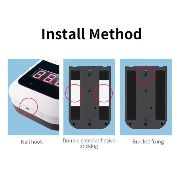 ABS material infrared thermometer non-contact thermometer public thermometer adult or kids Forehead thermometer