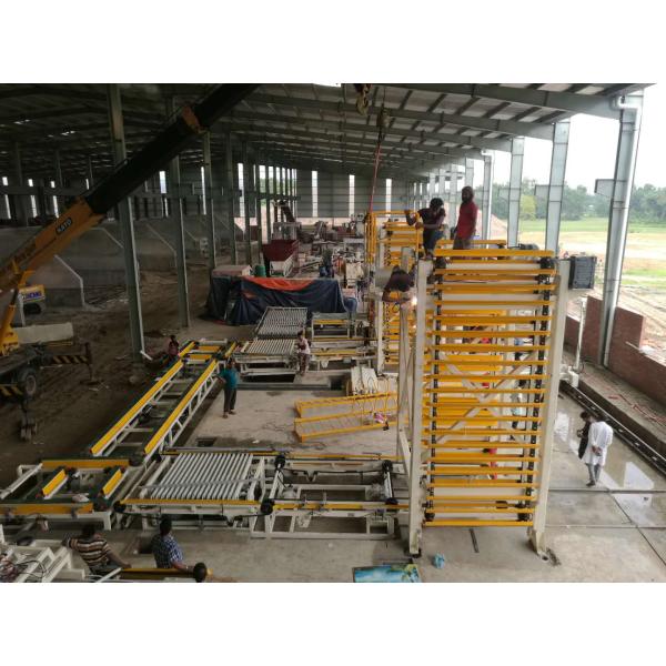 Single Layer Dryer Chamber with Programmable Brick Loading and Unloading Equipment for High Capacity Output