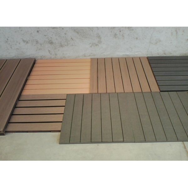 WPC Interlocking Decking Tiles No Tools Required DIY Installation