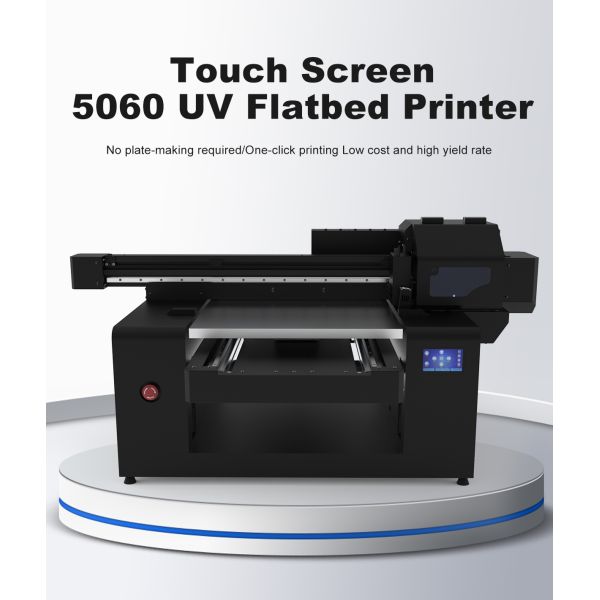 KECAI Multifunctional 5060 UV Flatbed Printer for Ultra Precise UV Printing Vivid Colors on Different Substrates