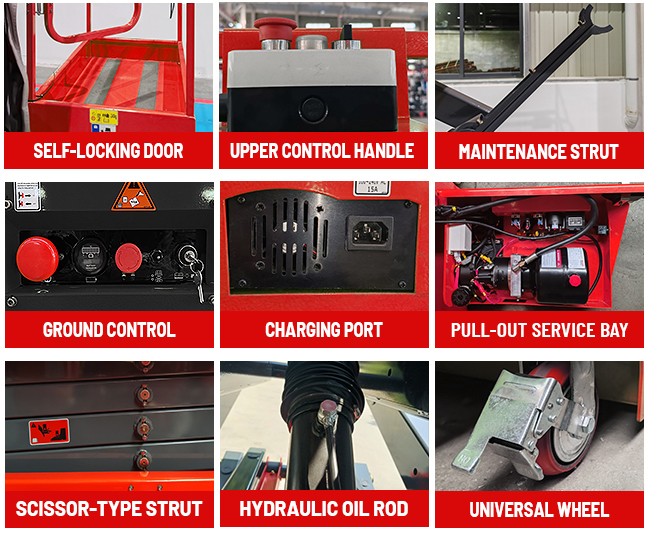 3m Lightweight Mobile Scissor Lift