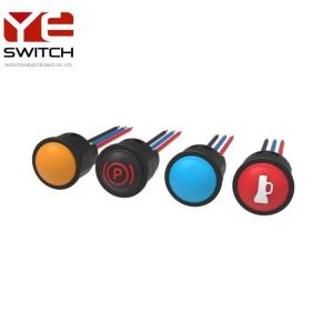 Normal Open Push Button Switch Single Pole Mini Push Button Switch 24VDC