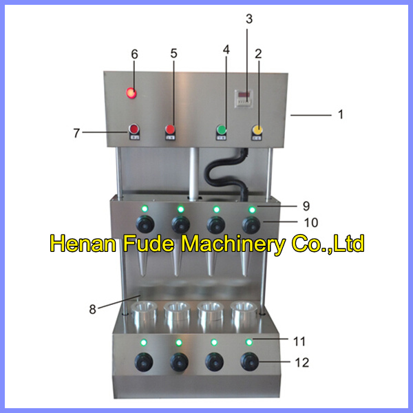 Pizza Cone Machine,conical pizza machine