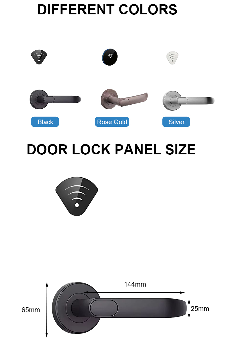 RF530 Split Hotel Lock
