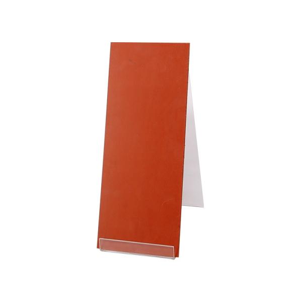 Self Lubricating Bronze Bushing Material Wrapped Strips Red