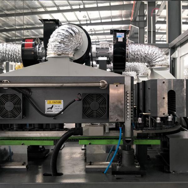 Small Semi Automatic Plastic Bottle Making Machine 500ml Pet Blowing Machine 6 Cavity High Speed Bottle Blowing Equipment , Automatic Servo 2l Blow