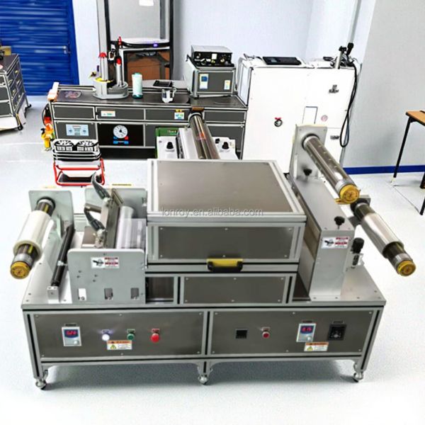 Roll oll Automatic Coater with Drying Oven High Accuracy Lab Scale Digital Automatic Roll-On Roll-Off Coating Machin
