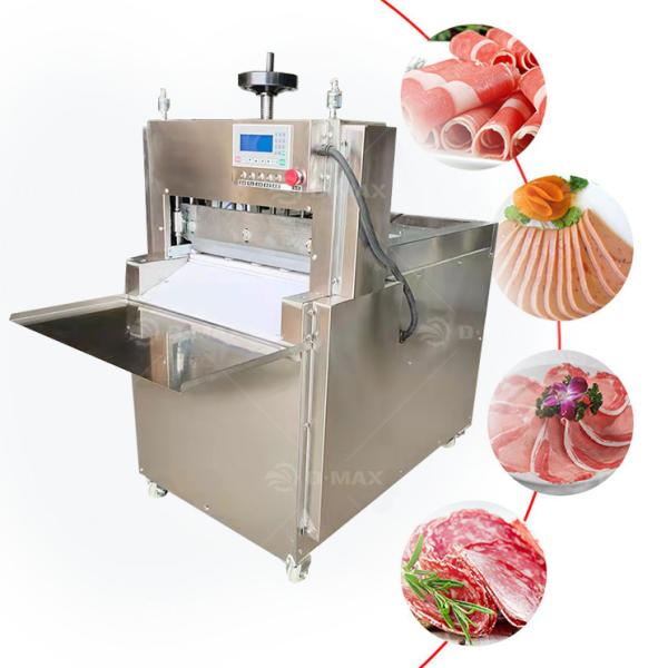 Beef Pork Chicken Duck Breast Meat Cutting Machine with Adjustable Cutting Thickness