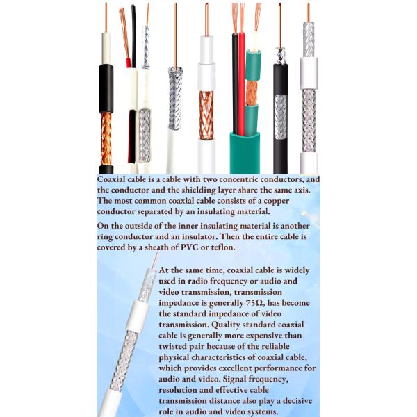 High Temperature Low Loss Coaxial Cable For Instrumentation