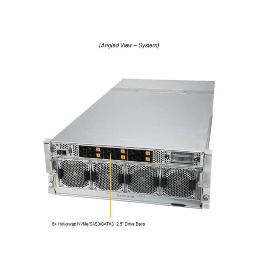 Supermicro SYS-420GP-TNAR+ 4U GPU Server with 3rd Gen Intel® Xeon® Scalable processors