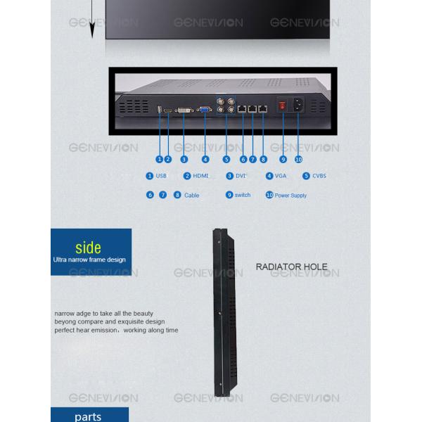 TV Screen Digital Advertising Display SAMSUNG Led Video Wall Display With Controller