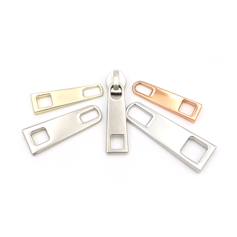 Nickel Silver Zipper Pull OEM ODM Zipper Puller Tag Attachments