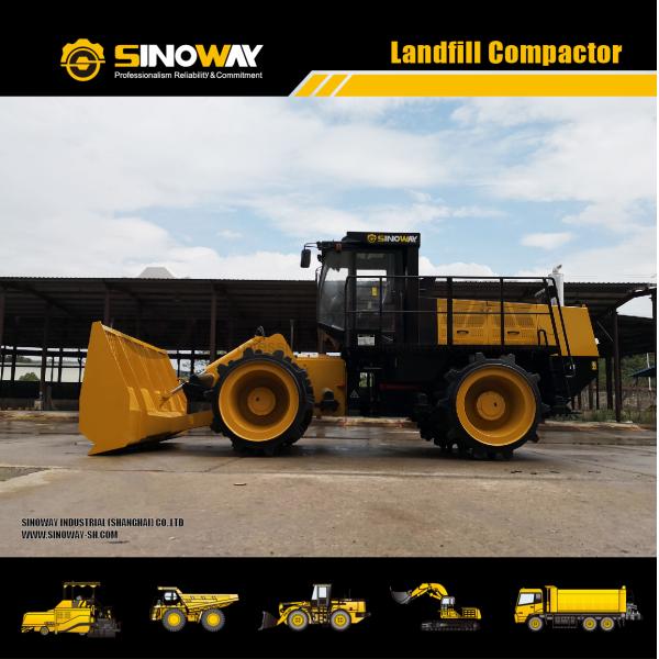Intergrated Roll Over Structure Construction Building Equipment 250KW Engine Power