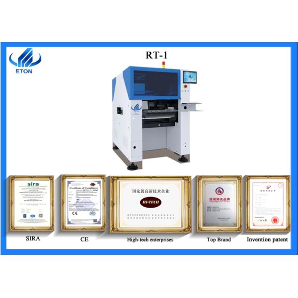 LED smt mounter magnetic linear motor multifunctional pick and place machine rt-1