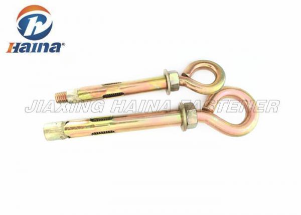 Buy Gr 6.8 M20 X 130 Zinc Plated Heavy Duty Anchor Bolt With Eye Head at wholesale prices