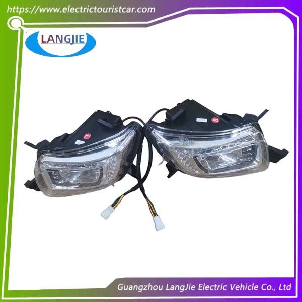 Marshell Golf Cart 6-Pin Front Lighting Headlight Assembly
