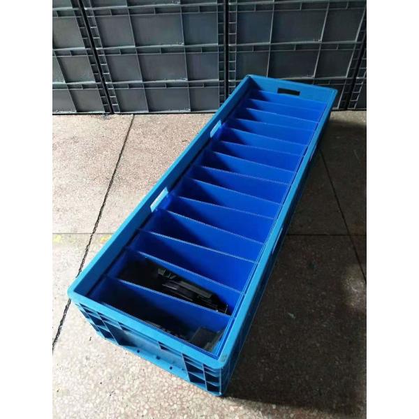 Durable Virgin PP Or PE Material Euro Stacking Containers Color Customized 800*400*120mm
