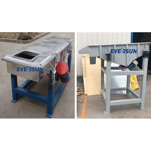 Stainless Steel Linear Vibrating Sieve 1 - 5 Layers Vibrating Sand Screen