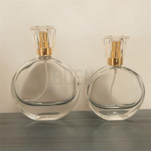 Quality Multifunction Glass Screw Neck Perfume Bottle , Perfume Spray Bottle 50ml for sale