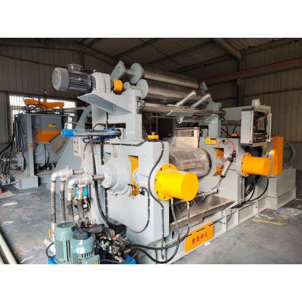 Water Cooling Two Roller Rubber Mixing Mill with PLC Control and 30kg Capacity for Rubber Manufacturing