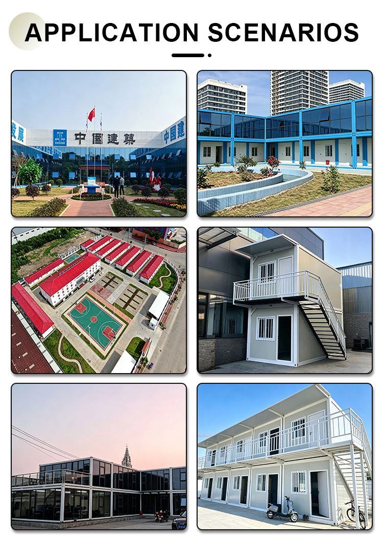 Small 10ft Expandable Prefab Modular Flat Pack Folding Design Durable Steel Frame Container House for Office Use Mobile House