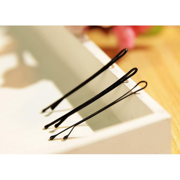 Ordinary black word hairpin