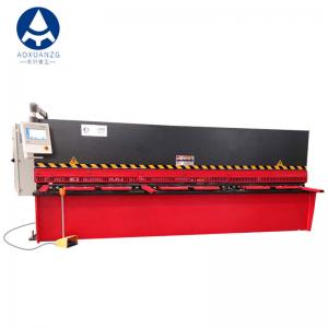 China QC11K-6*4000 Sheet Metal Shearing Machine CNC Hydraulic Shearer Swing Type on sale