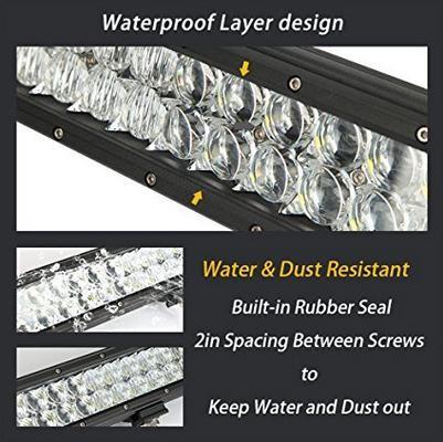 54" 300W Double-row Curved 6000K Spot/ Flood/ Combo Car Lightbar for Off-road Truck ATV Vehicle