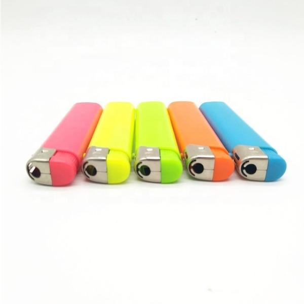 Solid Color Electric Lighter Igniter with Customization and ISO9994 Certification