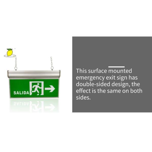 3W LED Emergency Exit Sign