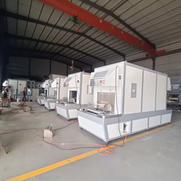9th Generation 16 Baskets Automatic Feeding Shoe Heat Setting Machine with Adjustable Temperature and Quick Vacuum Shaping Time Suitable for Various