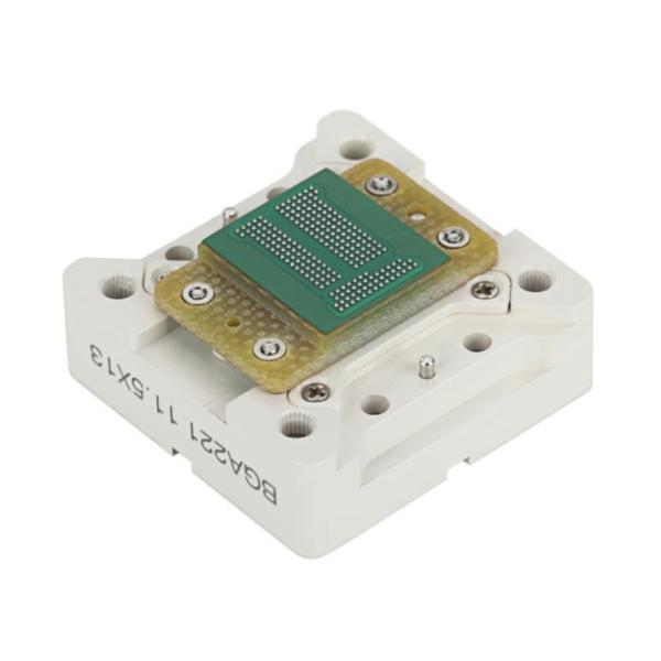 High Density EMCP Test Socket For BGA221 Packages Zero Footprint