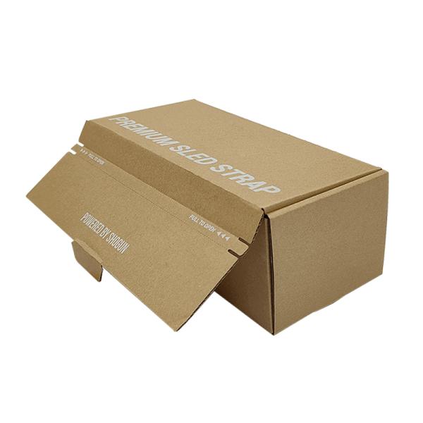 Corrugated Gift Packaging Paper Box Small Custom Printed Shipping Box For Aircraft